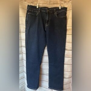 Lucky Brand Dark Blue 410 Athletic Straight Jeans